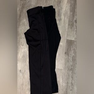 Two Aeropostale Black Leggings for Women